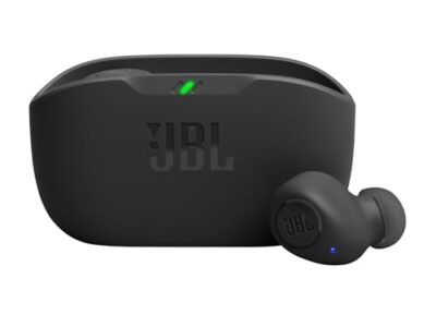 JBL Vibe Buds True Wireless Headphones - Black, Small earbuds