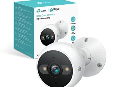 Kasa Smart Kasa 4MP 2K Security Camera Outdoor Wired, IP65, Starlight Sensor & 98 Ft Night Vision, Motion/Person Detection,
