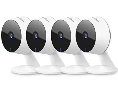 LaView Security Cameras 4pcs, Home Security Camera Indoor 1080P, Wi-Fi Cameras Wired for Pet, Motion Detection, Two-Way