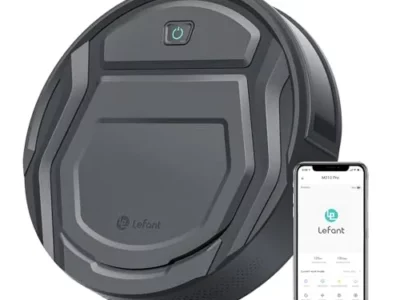 Lefant M210 Pro Robot Vacuum Cleaner, Tangle-Free 2200Pa Suction, 120 Min Runtime, Self-Charging Robotic Vacuum, Slim,