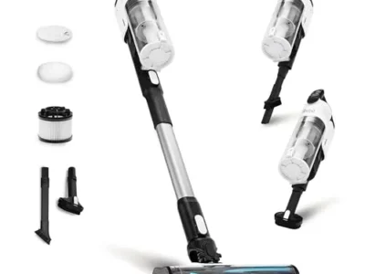 LEVOIT Cordless Vacuum Cleaner, Stick Vac with Tangle-Resistant Design, Up to 50 Minutes, Powerful Suction, Rechargeable,