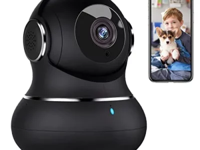 litokam 2K Indoor Security Camera, Litokam 360° Cameras for Home Security Indoor with Motion Detection, Pet Camera with