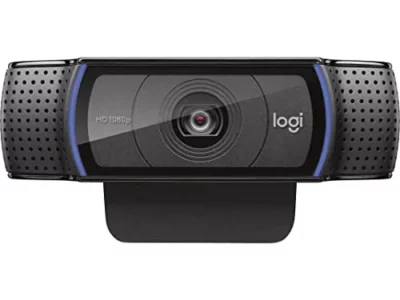 Logitech C920e HD 1080p Mic-Enabled Webcam, certified for Zoom, Microsoft Teams compatible, TAA Compliant + Litra Glow
