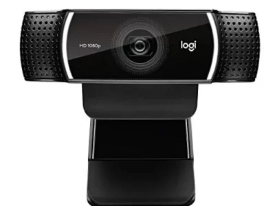 Logitech C922x Pro Stream Webcam – Full 1080p HD Camera, Black webcam