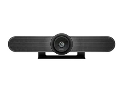 Logitech MeetUp Video Conferencing System, Ultra HD 4K/1080p/720p, 3 Microphones/Adjustable Speakers, Wide Field of View