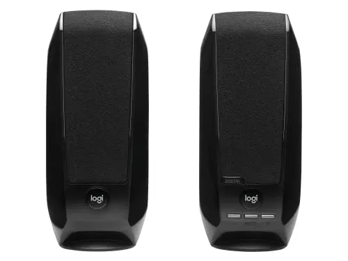 Logitech S150 USB Speakers with Digital Sound computer speaker - side view