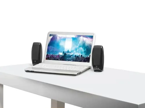 Logitech S150 USB Speakers with Digital Sound computer speaker - in use