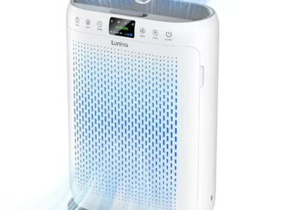 LUNINO Air Purifiers for Home Large Room up to 1740sq.ft, LUNINO H13 HEPA Air Filter with PM 2.5 Display Air Quality