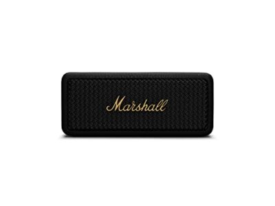 Marshall Emberton II Portable Bluetooth Speaker - Black & Brass Bluetooth speaker