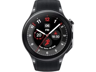 ONEPLUS Watch 2 Black Steel, 32GB, 100-Hour Battery, Health & Fitness Tracking, Sapphire Crystal Design, Dual-Engine, Wear
