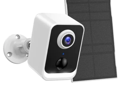 PEEIPM Security Cameras Wireless Outdoor, Cameras for Home Security Outdoor, Solar Outdoor Camera with Color Night Vision,