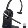 PrancyBt Bluetooth Headset, Wireless Headset with Microphone for PC, V5.2 Computer Headset with Noise Cancelling Mic, USB