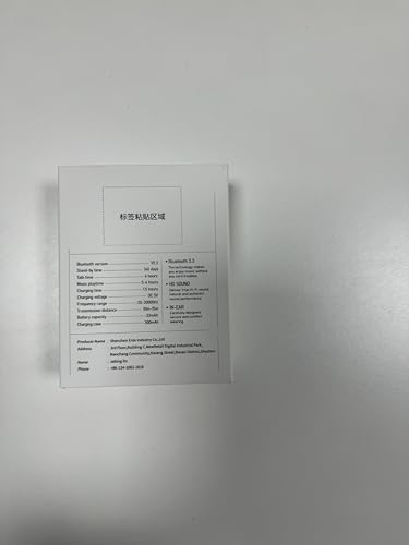 QYCAITEK Wireless Earbuds 50Hrs Playtime Bluetooth Earbuds Built in Noise Cancellation Mic with Charging Case, Bluetooth