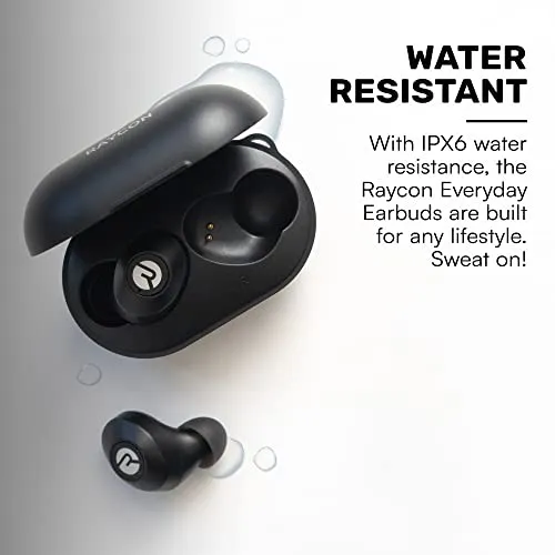 Raycon The Everyday Bluetooth Wireless Earbuds with Microphone- Stereo Sound in-Ear Bluetooth Headset True Wireless Earbuds