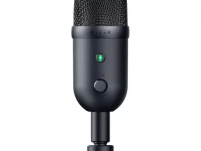 Razer Seiren V2 X USB Condenser Microphone for Streaming and Gaming on PC: Supercardioid Pickup Pattern - Integrated Digital
