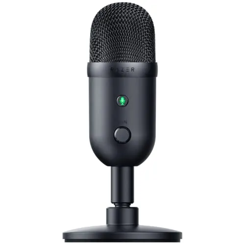 Razer Seiren V2 X USB Condenser Microphone for Streaming and Gaming on PC: Supercardioid Pickup Pattern - Integrated Digital