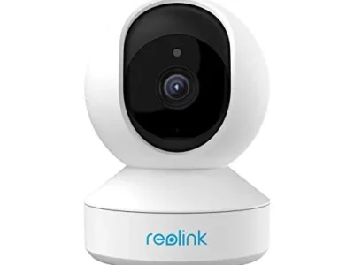 REOLINK 2K Indoor Camera, E1 Plug-in 2.4G WiFi Security Camera Wireless for Baby/Pet Monitor with Phone app, 360 Degree Pet