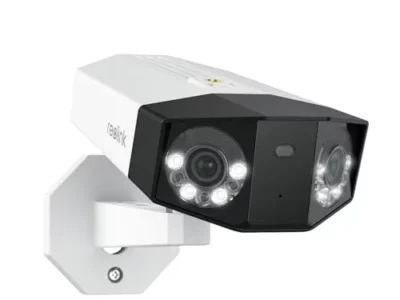 REOLINK Duo 3 PoE 16MP UHD Dual-Lens PoE Security Camera with 180° Panoramic View, Motion Track, F1.6 Color Night Vision,