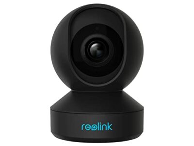 REOLINK Indoor Security Camera, 2.4/5 GHz Wi-Fi, E1 Pro 4MP HD Plug-in Pet Camera, 360 Degree Baby/Pet Monitor with Auto