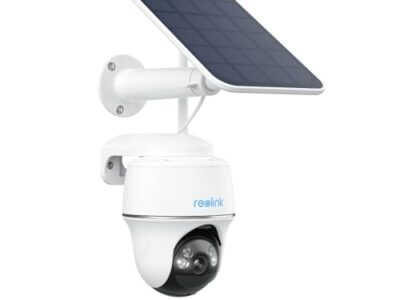 REOLINK Security Camera Wireless Outdoor, Pan Tilt Solar Powered, 5MP 2K+ Color Night Vision, 2.4/5GHz WiFi, 2-Way Talk,