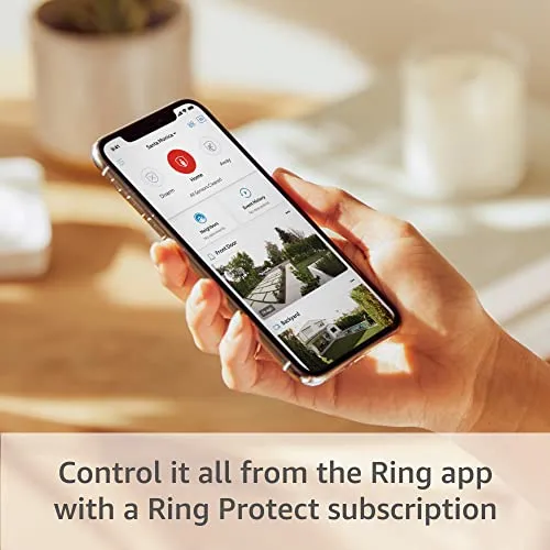 Ring Alarm 14-Piece Kit - home security system with 30-day free Ring Protect Pro subscription security camera - detail shot