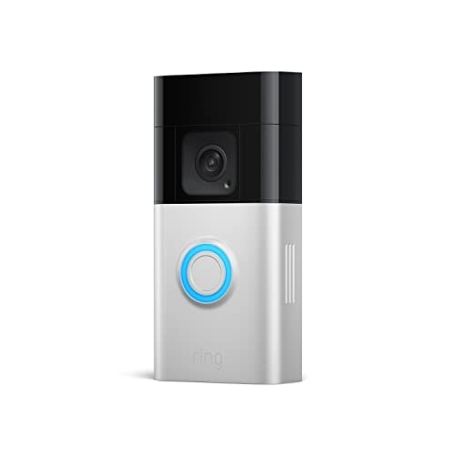 Ring Battery Doorbell Plus | Head-to-Toe HD+ Video, motion detection & alerts, and Two-Way Talk (2023 release) security