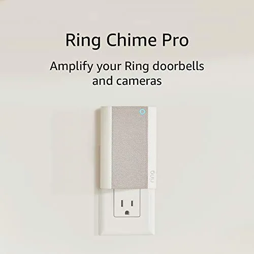 Ring Chime Pro security camera - alternate view