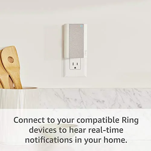 Ring Chime Pro security camera - side view