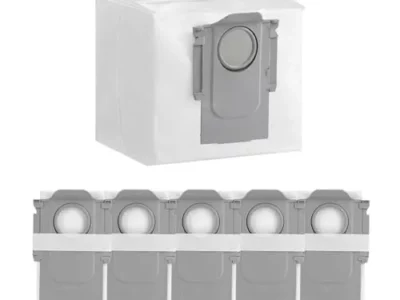 roborock 6 Packs Disposal Vacuum Bags for S8 Pro Ultra, S8+, S7 Max Ultra/MaxV Ultra, Q5+, Q7+, Q5 Pro+, Q8 Max+ Robot