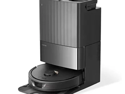 roborock Q Revo Robot Vacuum and Mop, Auto-Drying, Auto Mop Washing, Dual Spinning Mops, Auto Mop Lifting, Self-Refilling,