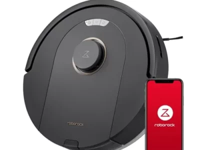 roborock Q5 Pro Robot Vacuum and Mop Combo, 5500Pa Suction, DuoRoller Brush, LiDAR Navigation, Robotic Vacuum Cleaner with