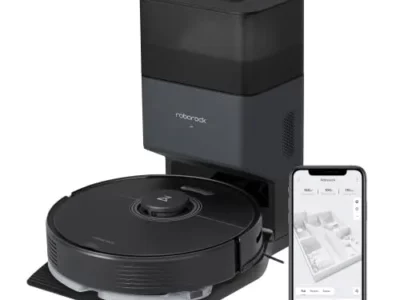 roborock Q7 Max+ Robot Vacuum and Mop with Auto-Empty Dock Pure, Hands-Free Cleaning for up to 7 Weeks, APP-Controlled