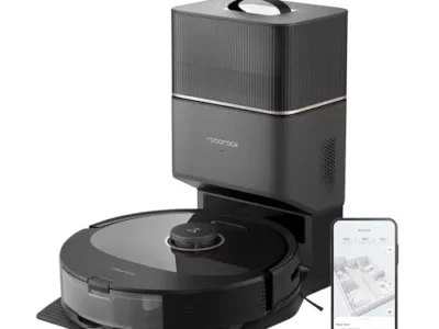 roborock Q8 Max+ Robot Vacuum and Mop, Self-Emptying, Hands-Free Cleaning for up to 7 Weeks, Reactive Tech Obstacle