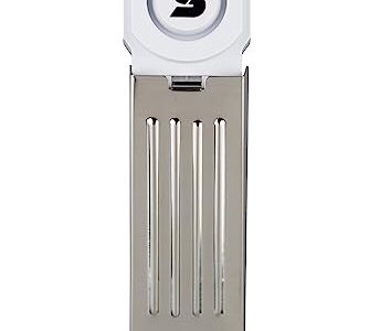 SABRE 120 dB Wedge Door Stop Security Alarm, Extremely Loud Wireless Alarm Siren Audible Up To 1,500 Ft., Non-Skid Pad,