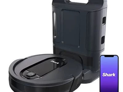 Shark AV1010AE IQ Robot Vacuum with XL Self-Empty Base, Bagless, 45-Day Capacity, Advanced Navigation, Alexa & Wi-Fi,