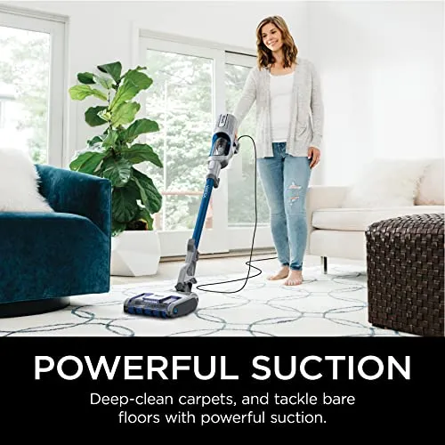 Shark HZ2002 Vertex Ultralight Corded Stick DuoClean PowerFins & Self-Cleaning Brushroll, Perfect for Pets, Removable Hand