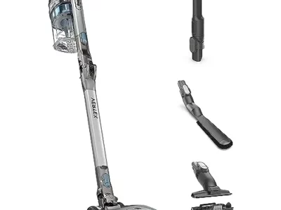 Shark IZ462H Vertex Ultra Lightweight Cordless Stick Vacuum with DuoClean PowerFins, Crevice, Pet Multi-Tool, Anti-Allergen,