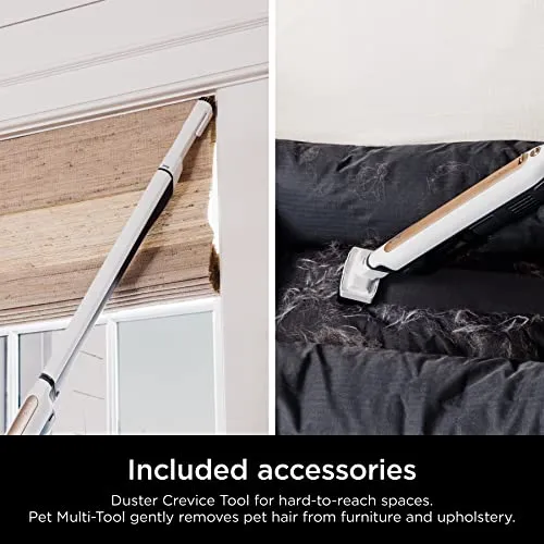 Shark WS642AE WANDVAC System, Ultra-Lightweight Powerful Cordless Stick Vacuum with HEPA Empty Base, Anti-Allergen Complete