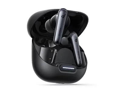 soundcore by Anker Liberty 4 NC Wireless Earbuds, 98.5% Noise Reduction, Adaptive Noise Cancelling to Ears and Environment,