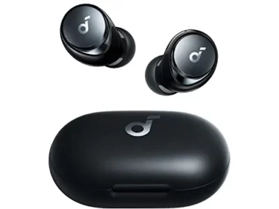 Soundcore by Anker Space A40 Auto-Adjustable Active Noise Cancelling Wireless Earbuds, Reduce Noise by Up to 98%, 50H