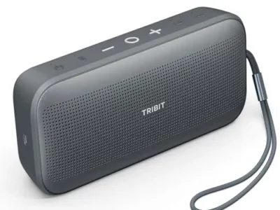 Tribit StormBox Flow Bluetooth Speaker, Portable Speaker with XBass, 30H Playtime Wireless Speaker, IP67 Waterproof,