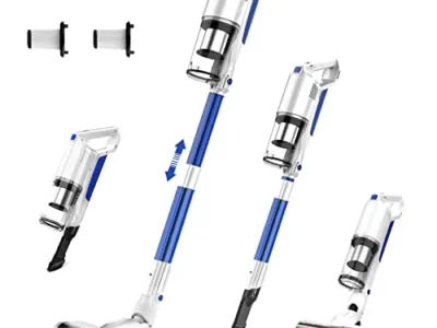 whall Cordless Vacuum Cleaner, Upgraded 25Kpa Suction 280W Brushless Motor 4 in 1 Cordless Stick Vacuum Cleaner, Lightweight