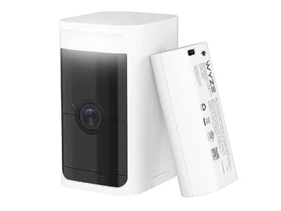 WYZE Battery Cam Pro, Wireless, No Hub, 2K HDR IP65 Outdoor/Indoor Smart Security Camera, Color Night Vision, Integrated