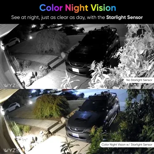WYZE Cam v3 with Color Night Vision, Wired 1080p HD Indoor/Outdoor Video Camera, 2-Way Audio, Works with Alexa, Google