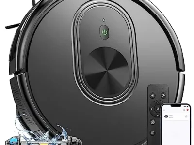 XIEBro Robot Vacuum and Mop Combo, 3 in 1 Mopping Robotic Vacuum with Schedule, App/Bluetooth/Alexa, 1600Pa Max Suction,