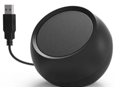 XKX [Upgraded] USB Computer Speakers for Desktop/ PC/ Laptop | Small Plug-n-Play External Speakers with Crystal-Clear Sound,