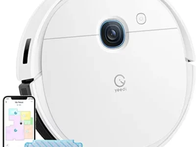 Yeedi vac 2 Robot Vacuum and Mop Combo, Powerful 3000Pa Suction with Smart Mopping, Advanced 3D Obstacle Avoidance,110 min