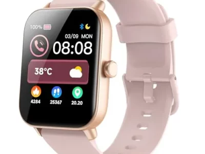 Yoever Fitness Tracker with Alexa, 1.8'' Bluetooth Call Activity Trackers and Smartwatches, SpO2 Heart Rate Sleep Monitor,