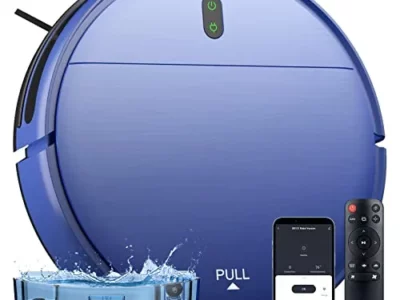 ZCWA Robot Vacuum, Robot Vacuum & Mop Combo with Schedule, Self-Charging Robot Vacuum Cleaner Compatible with