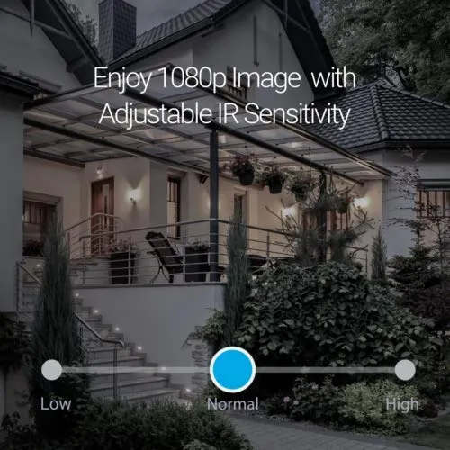 Zmodo 1080p Full HD Outdoor Wireless Security Camera System, 4 Pack Smart Home Indoor Outdoor WiFi IP Cameras with Night
